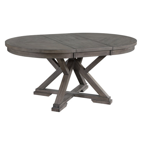 Laurel Foundry Modern Farmhouse Shepparton Pedestal Dining Table